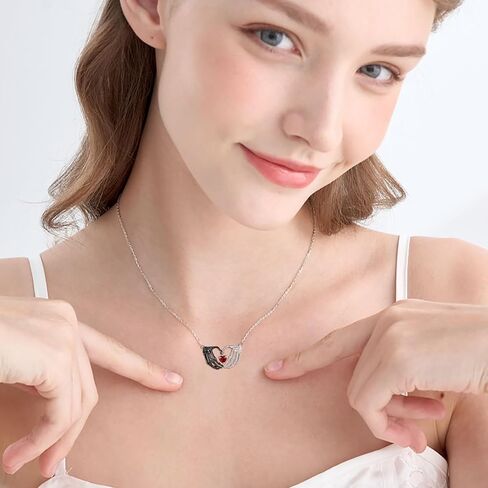 Ghost Pumpkin Necklace 925 Sterling Silver Ghost Pendant Halloween Ghost Jewelry Gifts For Women Girlfriend Female in Saudi Arabia