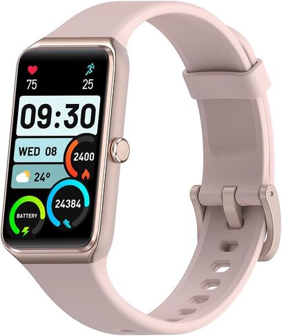 Fitness Tracker 1.47’’ Full Touchscreen Activity Tracker with Heart Rate Blood Oxygen Blood Pressure Sleep Monitor Step Calorie Counter Pedometer Smartwatches for Android and iOS Women Men (black) in Saudi Arabia