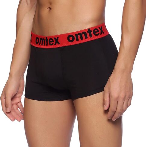 شورت رياضي رياضي داعم قابل للتمدد مغطى بالكامل بجيب كأس رياضي مثالي للتمرين والرياضة سريع الجفاف ماص للرطوبة ملابس داخلية بوكسر أسود - 2X-Large in Kuwait