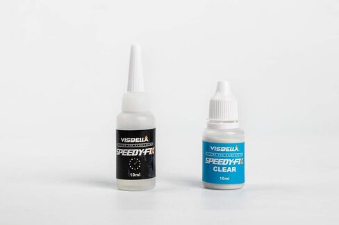 غراء سائل سريع التثبيت سريع التثبيت 7 ثوانٍ لإصلاح السيراميك المعدني والبلاستيك والخشب والمطاط (مسحوق شفاف) in Kuwait