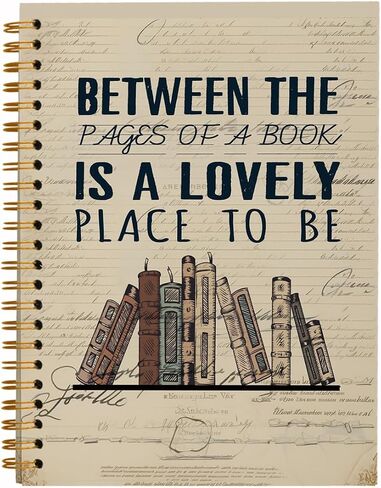 Books Lovers Hardcover Spiral Notebook,Vintage Retro Notebook,So Many Books So Little Time Journal,Positive Notebook for Coworker Teacher Student 5.5x8.3 in Saudi Arabia