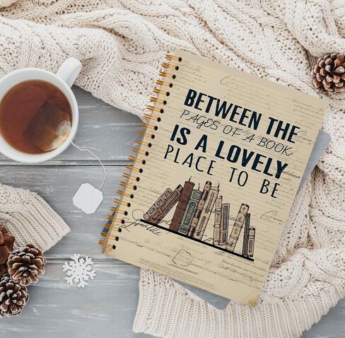 Books Lovers Hardcover Spiral Notebook,Vintage Retro Notebook,So Many Books So Little Time Journal,Positive Notebook for Coworker Teacher Student 5.5x8.3 in Saudi Arabia