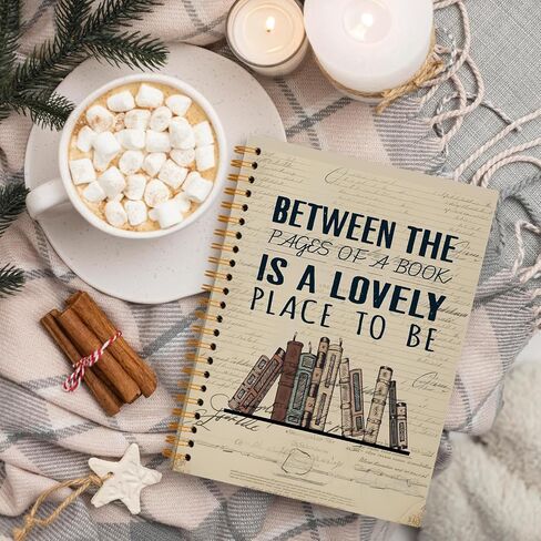 Books Lovers Hardcover Spiral Notebook,Vintage Retro Notebook,So Many Books So Little Time Journal,Positive Notebook for Coworker Teacher Student 5.5x8.3 in Saudi Arabia