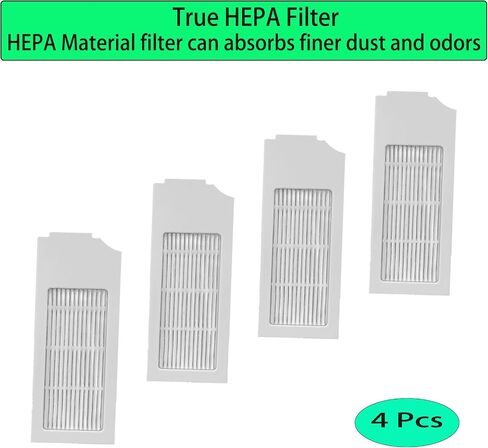 Replacement for Yeedi C12 Series Accessories: Replace Parts for Yeedi C12 PRO PLUS Robot Vacuum and Mop 1 Main Brush 6 Side Brush 4 Filter 4 Mop Pad (15 Pack) in Saudi Arabia