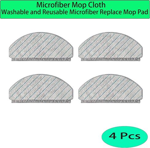 Replacement for Yeedi C12 Series Accessories: Replace Parts for Yeedi C12 PRO PLUS Robot Vacuum and Mop 1 Main Brush 6 Side Brush 4 Filter 4 Mop Pad (15 Pack) in Saudi Arabia
