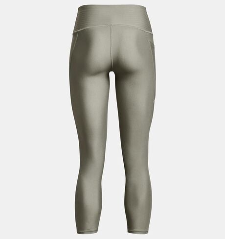 سروال نسائي من Under Armour HeatGear Armor عالي الخصر مانع للانزلاق عند الكاحل، (433) أزرق جليدي / / أبيض، مقاس XX-Large in Saudi Arabia