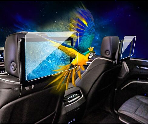 2Pack 2024 Mustang Compatible with 2025 2024 Mustang Integrated Screen Protector 2024 Ford Mustang Dark Horse / GT Premium Fastback 13.2In Nav. & 12.4In Dash Screen Protector Mustang Accessories 2024 in Kuwait