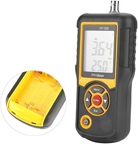 اختبار HT-1202 الرقمية عالية الدقة جهاز اختبار جودة المياه 0 ~ 14PH جهاز قياس درجة الحرارة للمياه/حمام السباحة/الزراعة المائية in Saudi Arabia