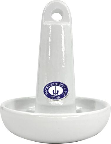 Greenfield Mushroom Anchor, 10 lbs Small Boat, Jetski Anchor, PWC Anchor. Effective in Sandy, Muddy, Weedy Bottoms. USA-Made. in Kuwait