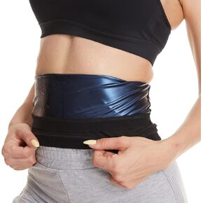 Women's Sauna Suit Waist Trimmer Polymer Sauna Belt Sweat Enhancing Body Shaper for Slimming Waist Trianer Workout