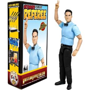 Ultimate Classic Referee with Deluxe Articulation for Wrestling Action Figures