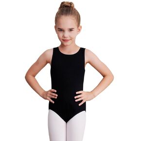 Gymnastics Leotards for Girls Gymnastics Ballet Sleeveless Tanktop Leotard