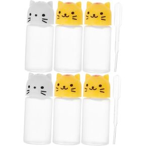 PRETYZOOM 2 Sets Sauce Bottling Containers Adorable Seasoning Bottles Olive Oil Dispenser Ketchup Squeeze Bottle Ketchup Dispenser Soy Sauce Pourer Lunch Empty Soy Sauce Bottle Plastic Mini