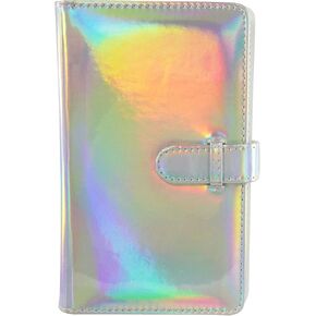 Photo Album for Fujifilm Instax Mini 7s / 8/9 / 11/25 / 50/70 / 90 Shining Frame Mini Films Book Bling Silver