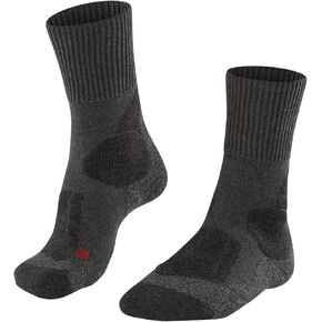 FALKE Men's TK1 Adventure Hiking Socks, Crew, Quick Dry Merino Wool, 1 Pair