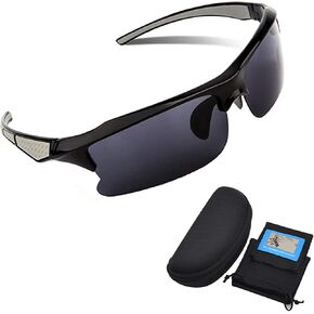 Polarized Sunglasses for Men, Lightweight Sun Glasses with UV Protection for Driving Fishing Golf