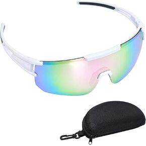 نظارات شمسية لركوب الدراجات للنساء، نظارات شمسية رياضية عصرية رائعة، نظارات شمسية خارجية للحماية من الأشعة فوق البنفسجية لصيد الأسماك والجري والبيسبول والكرة اللينة in Kuwait