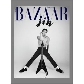 Korean Magazine Harper's Bazaar 2024 September BTSJIN JIN with Tracking (Cover C)