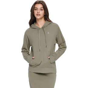 Orolay Women's Casual Hooded Sweatshirt - Long Sleeve Pullover Hoodie Spring Athletic Tops with Pocket