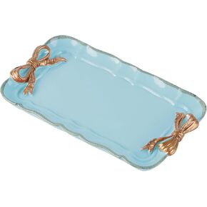 Resin Aesthetic Room Décor Blue Jewelry Tray Cute Home Decor Aesthetic Trays for Decor Girly Room Décor