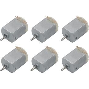 50pcs DC Micro Motor 130 Motor Miniature DC 3V-6V Mini Motor High-Speed Electric Motor for RC Boat Airplane