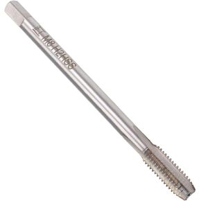 Metric Machine Thread Tap for Threading Machine Electric Drill DIY Metric Taps H2 HSS Straight Flutes Screw Tapping Threading Machinist Repair DIY Tool Thread Plug Tap M10 x 1.25mm 2pcs