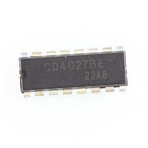 10 Pieces CD4027 Logic IC DIP-14