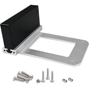 Aluminium Transom Trolling Motor Mount bracket, Universal Transom Motor Mount for Kayaks/Canoe/Small Boat, Transom Motor Mount Use for Electric Trolling Motors Only, 1 Pack