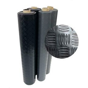Rubber-Cal Diamond-Grip Floor Mat