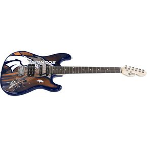 Woodrow Guitar by The Sports Vault NFL Denver Broncos Northender Electric Guitar