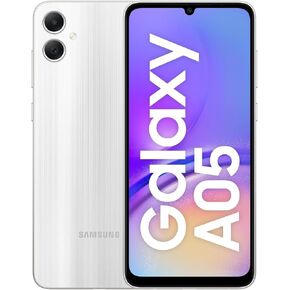 SAMSUNG Galaxy A05 (SM-A055M/DS), 64GB 4GB RAM, Dual SIM, Factory Unlocked GSM, International Version (Wall Charger Bundle) - (Black)