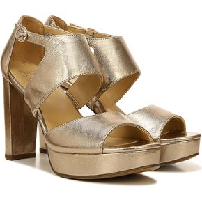 Naturalizer Women Mae Ankle Straps Heeled Sandal