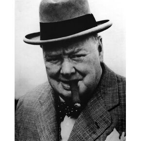 Winston Churchill Photo Print (8 x 10)