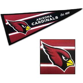 WinCraft Arizona Cardinals Embroidered and Sewn Pennant