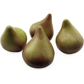 XGNG 4PCS Fake Fruit Fake Figs Artificial Fruit Fig Lifelike Decorative Fruit Model for Home Kitchen Cabinet Decoration Photography Props Table Decoration