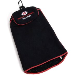 Golf Towel | Microfiber Golf Club Cleaner Towel with Clip | 3-in-1 Design for Ultimate Convenience | Premium Multi-Use Golf Accessories for Men and Women