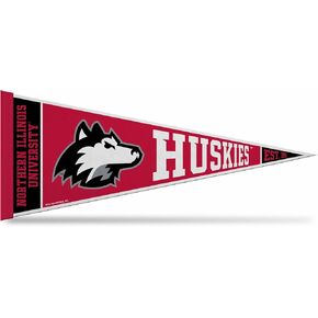 Rico Industries NCAA Northern Illinois Huskies Rally 12" x 30" Felt Wall Décor Pennant - Great for Home/Bed Room/Man Cave Décor