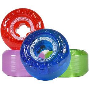 Ricta Super Crystals 95a Skateboard Wheels - Purple/Green/Blue/Red - 54mm