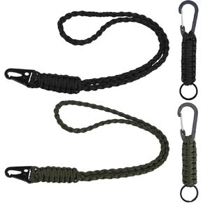 الثقيلة شارة الحبل قلادة صفارات حزام مضفر سلسلة المفاتيح الحبل كليب حلقة رئيسية لحامل مفاتيح صافرة in Kuwait