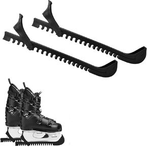 Ice Skate Guards, Ice Skate Covers Hockey Skate Guards Hockey Skate Guards Figure Skating, Adjustable Skate Guards Ice Hockey Skate Accessories for Kids Adults Ice Skating, Figure Skates, Hockey