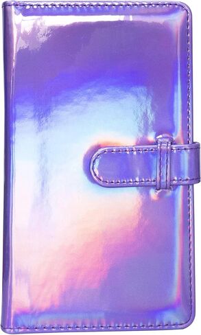 Photo Album for Fujifilm Instax Mini 7s / 8/9 / 11/25 / 50/70 / 90 Shining Frame Mini Films Book Bling Silver in Saudi Arabia