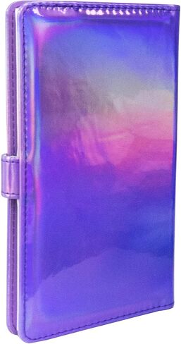 Photo Album for Fujifilm Instax Mini 7s / 8/9 / 11/25 / 50/70 / 90 Shining Frame Mini Films Book Bling Silver in Saudi Arabia