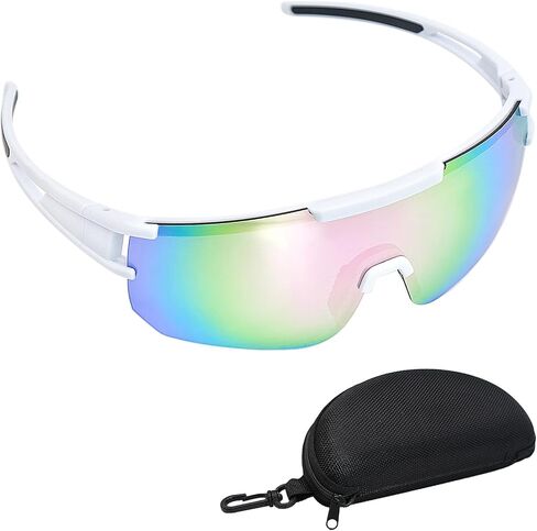 نظارات شمسية لركوب الدراجات للنساء، نظارات شمسية رياضية عصرية رائعة، نظارات شمسية خارجية للحماية من الأشعة فوق البنفسجية لصيد الأسماك والجري والبيسبول والكرة اللينة in Kuwait
