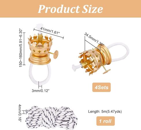 AHANDMAKER 4 Sets Oil Lamp Replacement Burner Oil Lamp Burner Oil Lamp Chimney Holder Burner with Reduction Collar and Cotton Lamp Wick for Antique Hurricane Lamps in Saudi Arabia