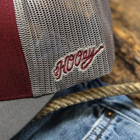 HOOEY Spur Adjustable Snapback Trucker Mesh Back Hat with Logo (Black) in Saudi Arabia
