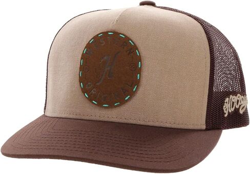 HOOEY Spur Adjustable Snapback Trucker Mesh Back Hat with Logo (Black) in Saudi Arabia