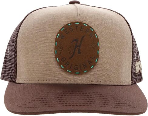 HOOEY Spur Adjustable Snapback Trucker Mesh Back Hat with Logo (Black) in Saudi Arabia