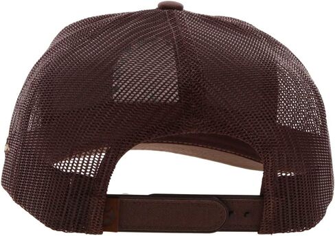 HOOEY Spur Adjustable Snapback Trucker Mesh Back Hat with Logo (Black) in Saudi Arabia
