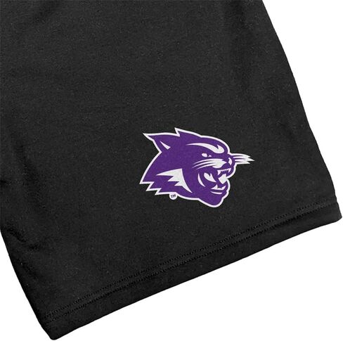 Official Collegiate Mens Apparel Sweat Shorts School Logo Black Collection in Kuwait