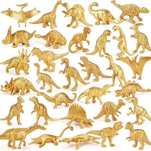 16PCS Glow in Dark Mini Dinosaur Figures for Kids Birthday Party Favors Supplies Dino Cupcake Topper Goodie Gift Treat Bag Stuffers Pinata Fillers Treasure Box Carnival Prizes Small Bulk Toys Trinkets in Kuwait